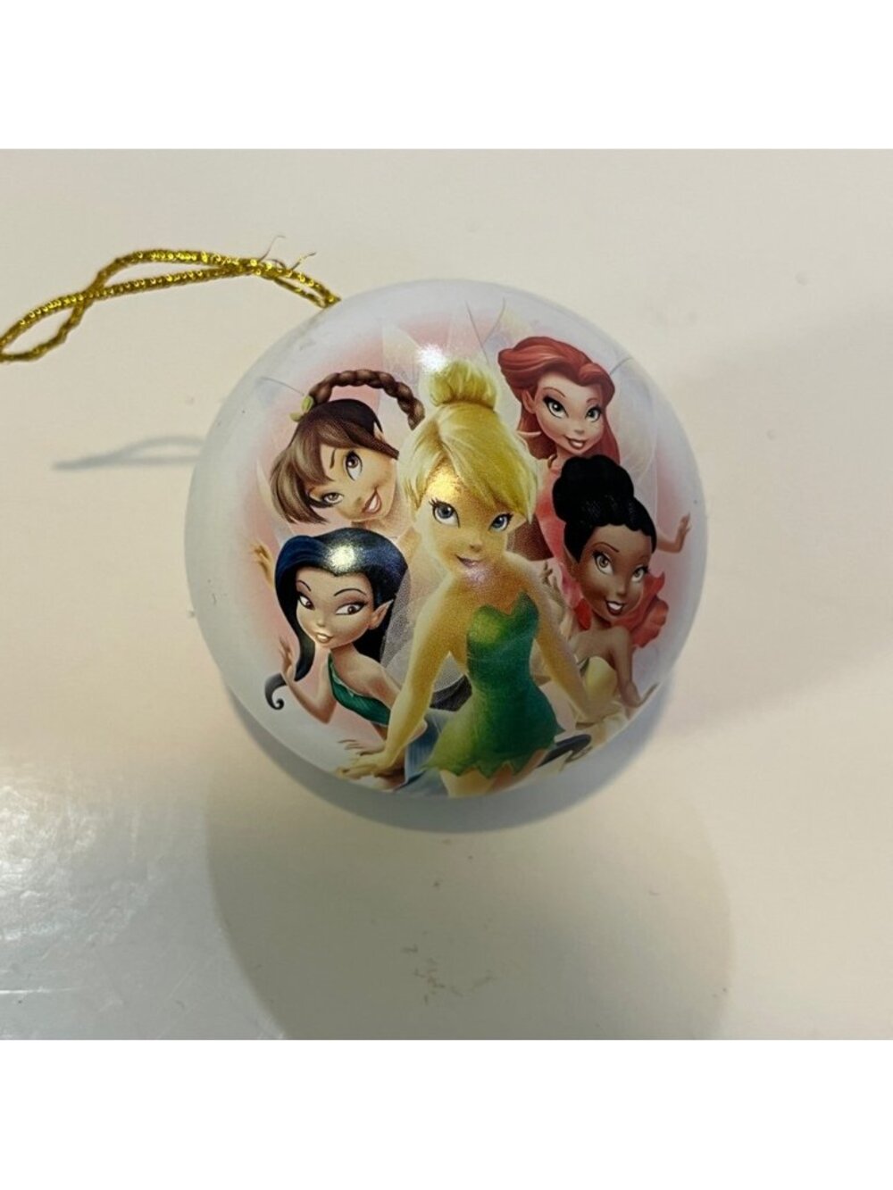 Vintage Jingle Tinker Bell Christmas Tree Ornament Pixie Hollow Friends Holder